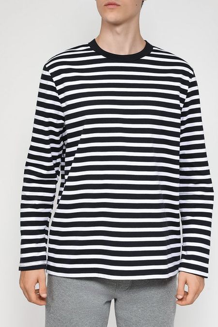 Хлопковый лонгслив в полоску COLORPLAY 1185₽