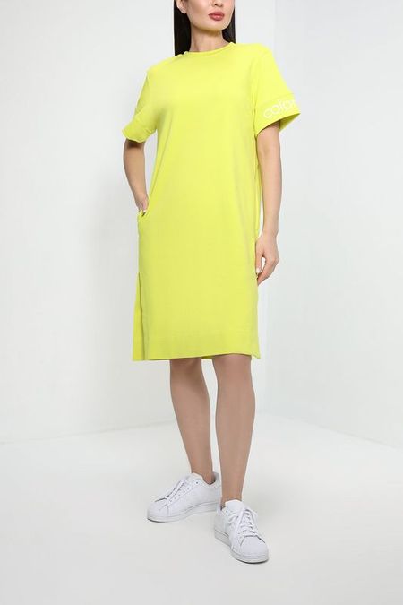 Хлопковое платье свободного кроя COLORPLAY 1612₽