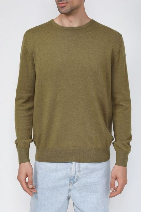 Хлопковый джемпер с добавлением шерсти MARCO DI RADI 1635₽