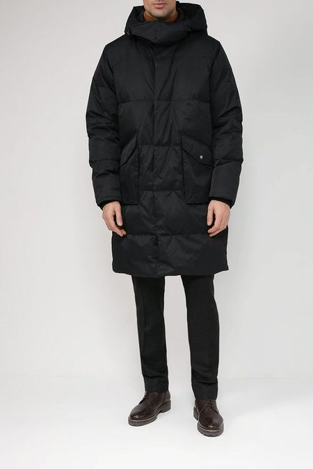 Пуховик с объемным капюшоном и накладными карманами MARCO DI RADI 7417₽