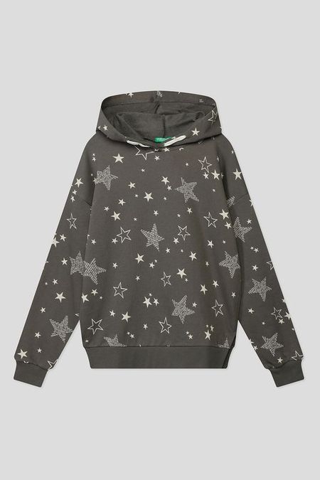 Худи с принтом Benetton 825₽