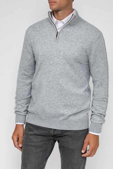 Пуловер с воротником на молнии DMolina 1942₽