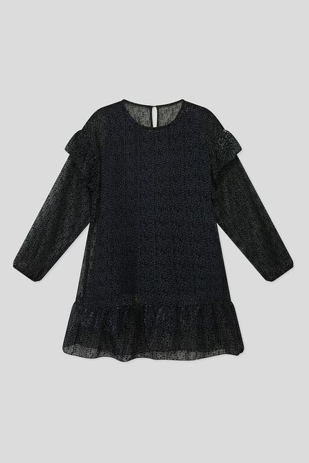 Платье из шифона в точку Choupette 1642₽