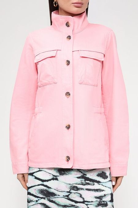 Однотонный жакет с воротником-стойкой Esprit Casual 3472₽