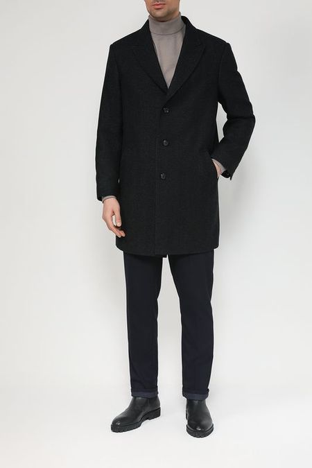 Шерстяное пальто прямого кроя DMolina 10117₽