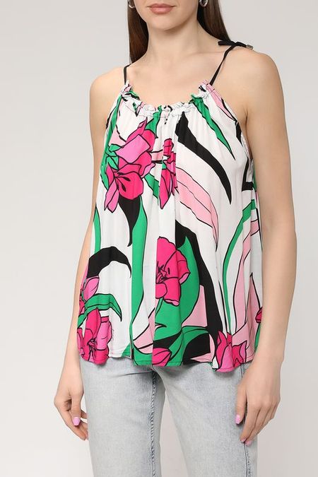 Топ на лямках с цветочным принтом Pinko 6892₽