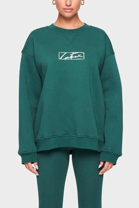 Хлопковый свитшот с принтом The Couture Club 3742₽