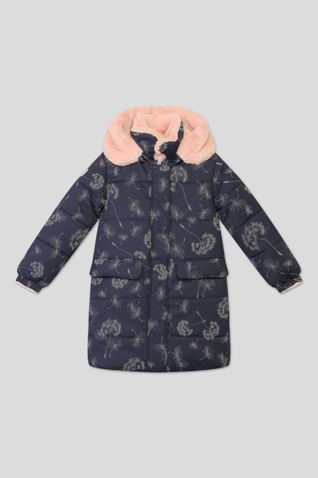 Утепленное пальто с принтом Kerry 7252₽
