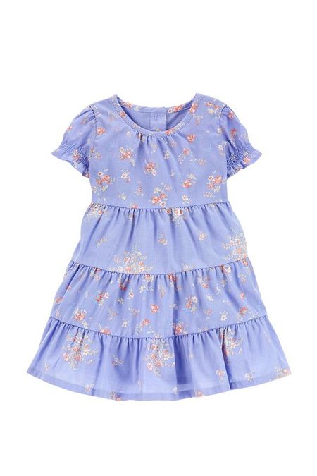 Хлопковое платье с воланами с принтом OshKosh Bgosh 2899₽