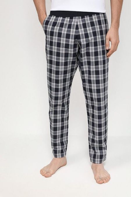 Хлопковые пижамные брюки в клетку Esprit 1980₽