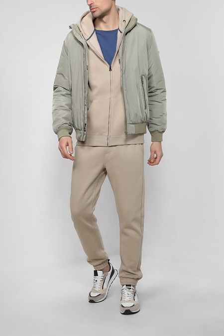 Джоггеры из смесового хлопка на кулиске Blend 1582₽