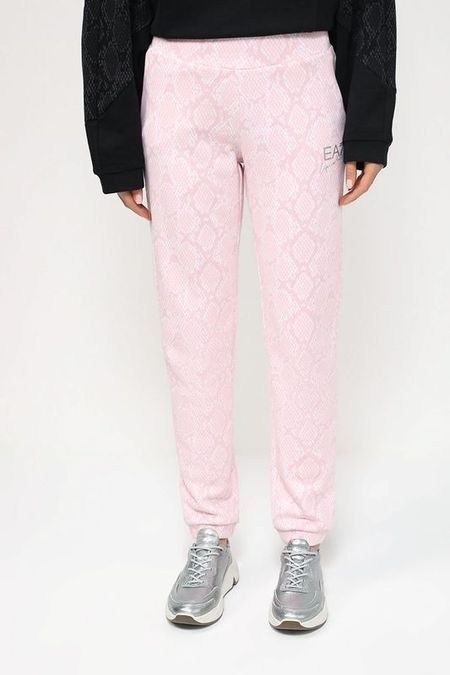 Джоггеры из смесового хлопка с принтом Ea7 4282₽