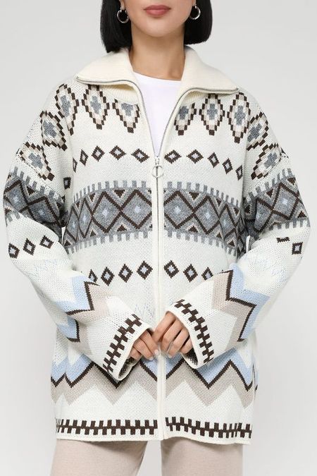 Шерстяной кардиган на молнии BELUCCI 2542₽