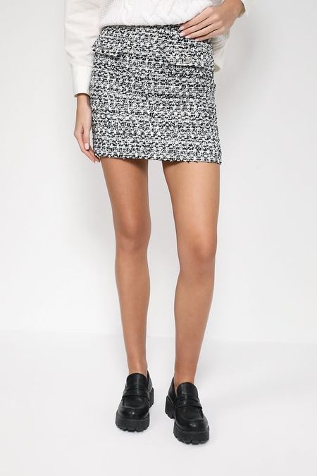 Юбка твидовая с фальш карманами BELUCCI 1387₽