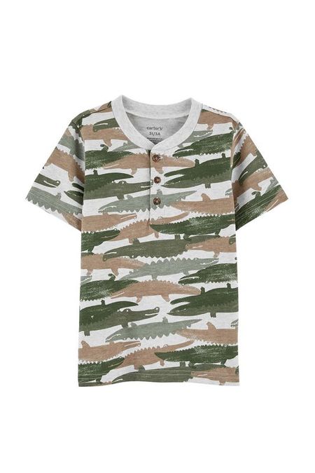 Хлопковая футболка с принтом Carters 1799₽