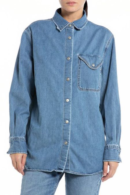 Джинсовая рубашка Replay 6592₽