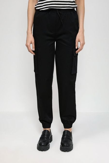 Хлопковые брюки-карго на кулиске BELUCCI 2355₽