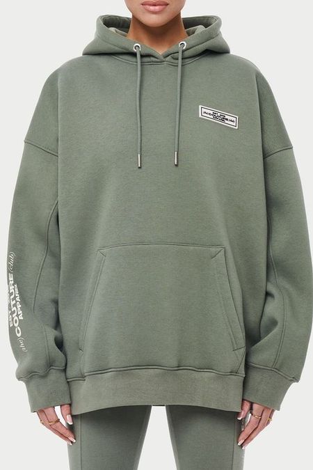 Худи оверсайз с принтом The Couture Club 5992₽