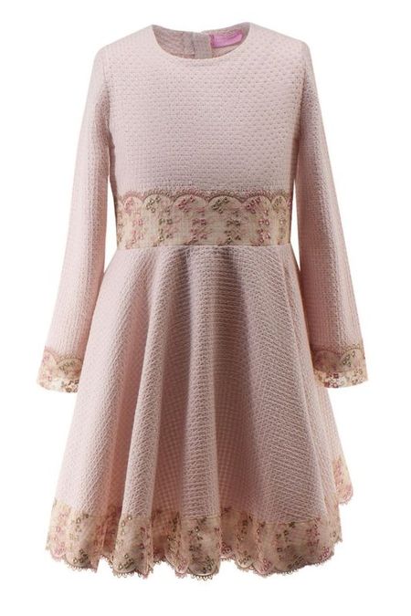 Хлопковое платье с кружевной отделкой EVIKA KIDS 2284₽