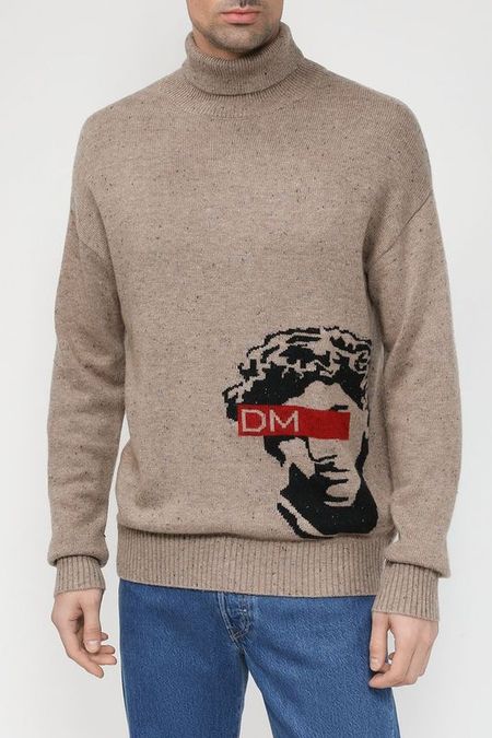 Свитер с принтом DMolina 2167₽