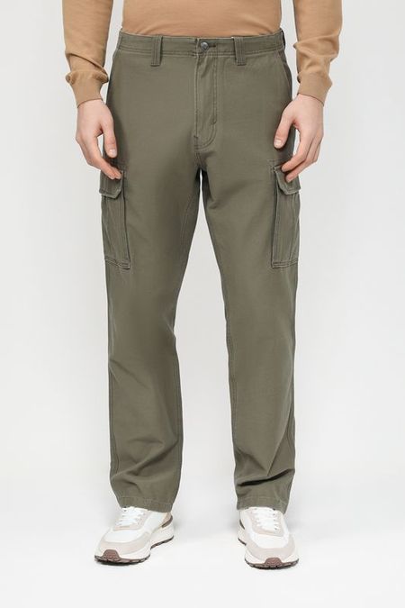 Хлопковые брюки карго прямого кроя Esprit Casual 4530₽