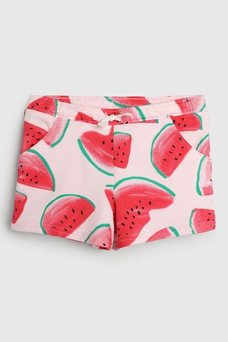 Хлопковые шорты с принтом Carters 600₽