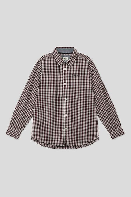 Хлопковая рубашка в клетку PEPE JEANS 3952₽