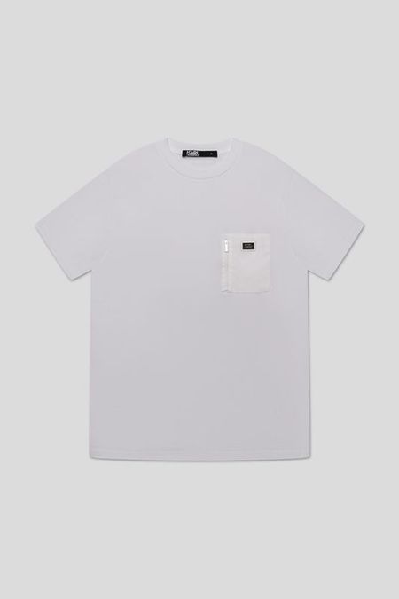 Футболка хлопковая с карманом Karl Lagerfeld 3682₽