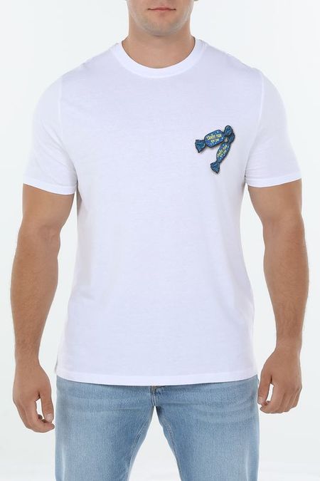 Футболка хлопковая с принтом WTT