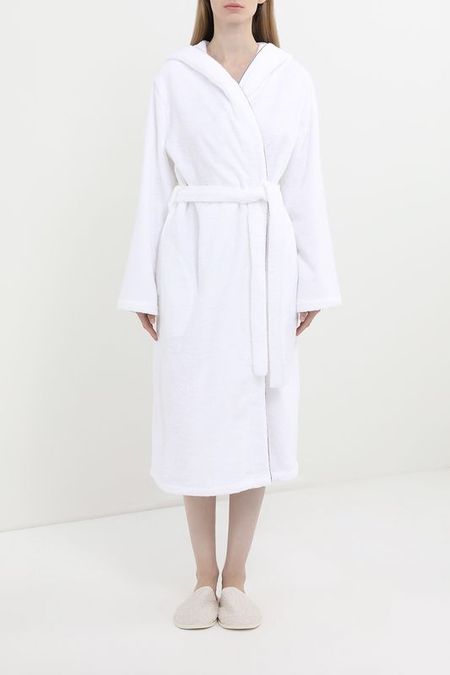 Халат хлопковый с капюшоном 21maison 5992₽