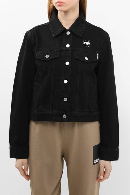 Куртка джинсовая укороченная Karl Lagerfeld 19042₽