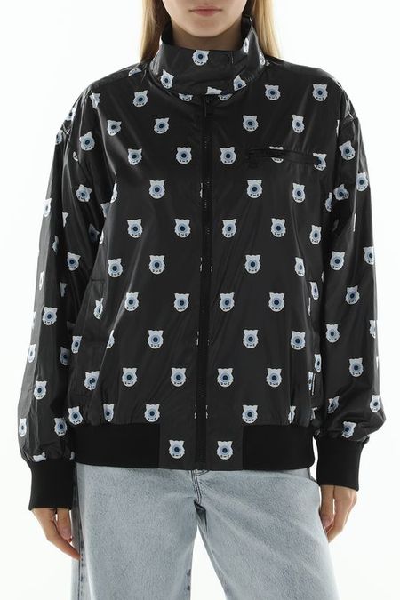 Ветровка с воротником стойкой и принтом Karl Lagerfeld 13852₽