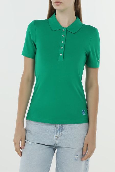 Поло хлопковое Tommy Hilfiger 5505₽