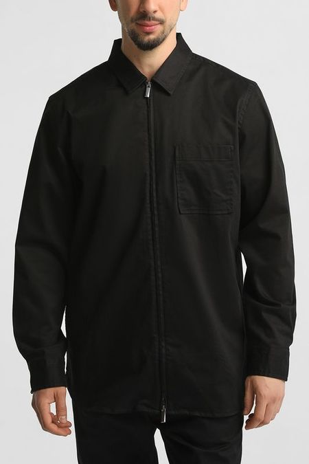 Рубашка хлопковая на молнии Calvin Klein 10492₽