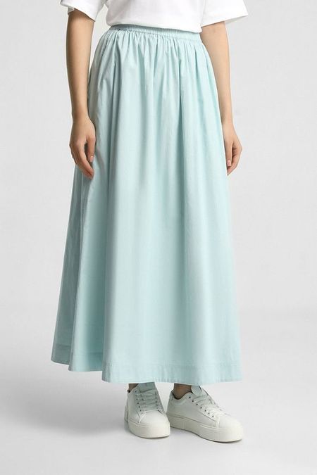 Юбка хлопковая на эластичном поясе расклешенная BOSS 10335₽