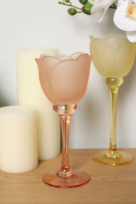 Подсвечник декоративный Tulipano Satin в ассортименте EDG 1042₽