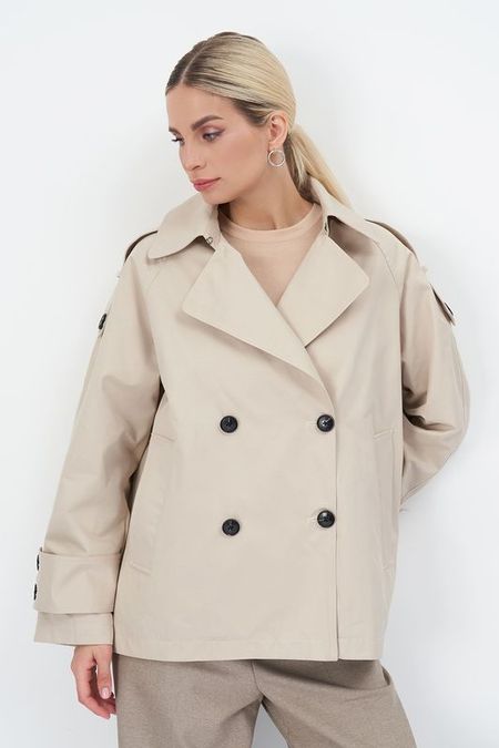 Плащ укороченного кроя ElectraStyle 5242₽