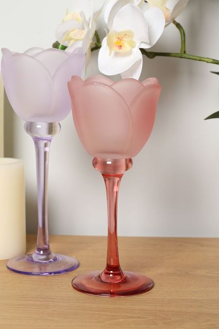 Подсвечник декоративный Tulipano Satin в ассортименте EDG 1042₽