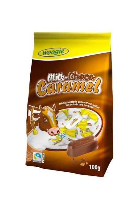 Конфеты шоколадные со вкусом молочного ириса Woogie 310₽