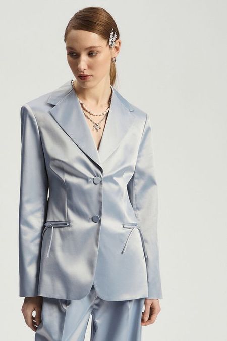 Пиджак приталенный с декором Nume 6292₽