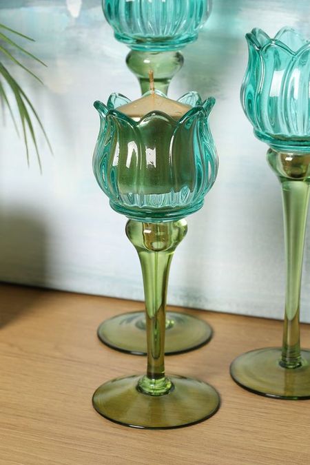 Подсвечник стеклянный в ассортименте EDG 2092₽