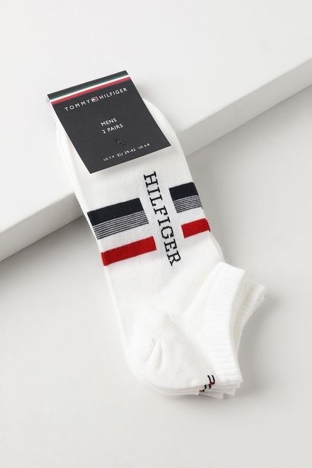 Набор из 2 пар хлопковых носков с логотипом Tommy Hilfiger 1492₽