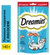Лакомство для взрослых кошек Dreamies с лососем