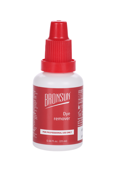 Ремувер BRONSUN Dye remover д/удаления краски с кожи 20 мл