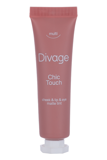 Кремовый тинт Divage Chic Touch Matte Tint д/щек губ и глаз тон 02