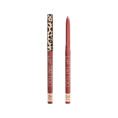 Карандаш для губ STELLARY LIP TATTOO автоматический тон 04 Plum