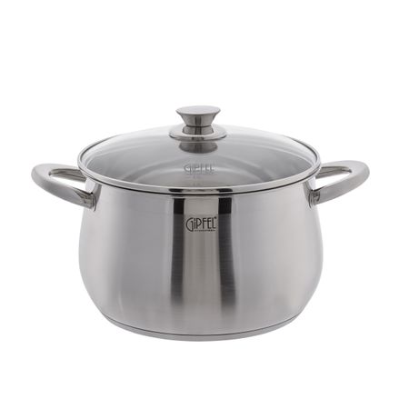 Кастрюля из нержавеющей стали Gipfel Serenade 1746 24 см65 л 5199₽