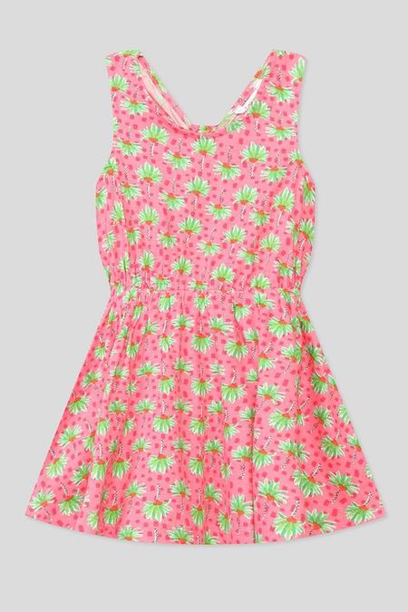 Хлопковый сарафан с принтом Пальмы Mayoral 686₽