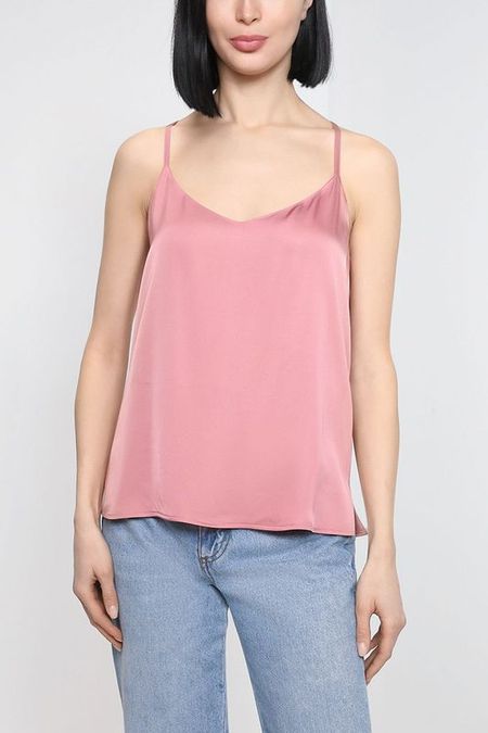 Атласный топ из вискозы TWINSET 1942₽