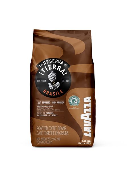 Кофе LAVAZZA Tierra Brazil 100% арабика, 1 кг
